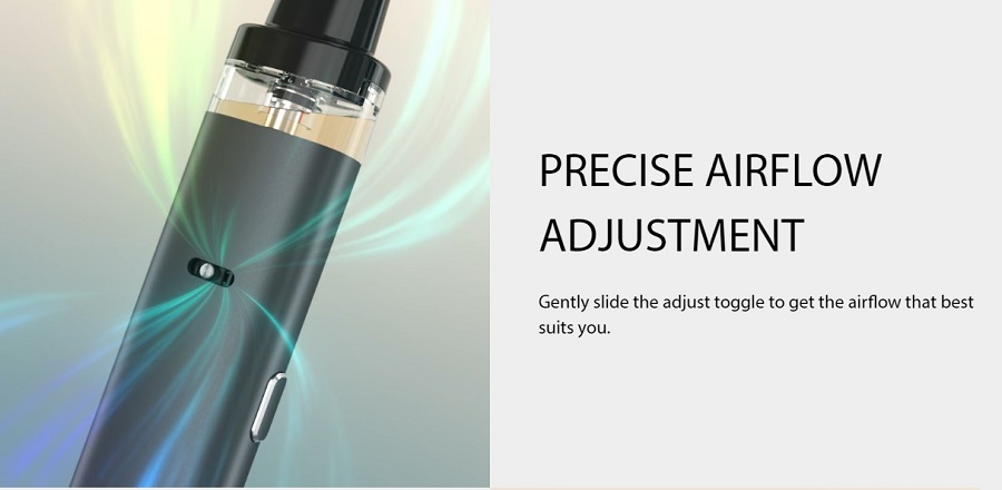 joyetech evio m pro prívod vzduchu